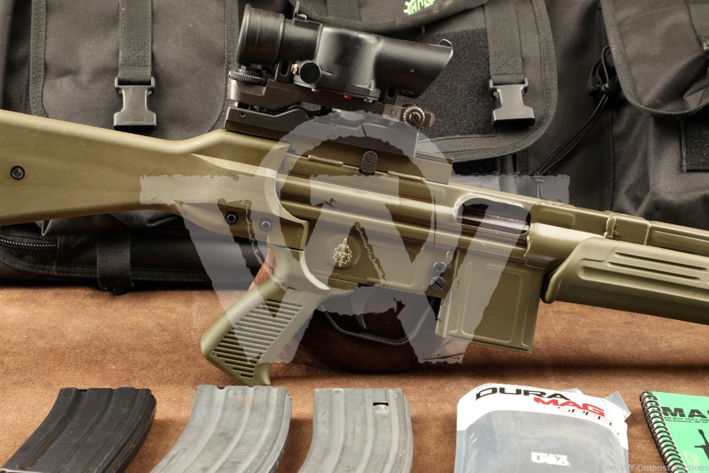 1 OF 150 MarColMar ET CETME L/VS 5.56/.223 Semi-Auto Rifle G3 HK91 Clone OD
