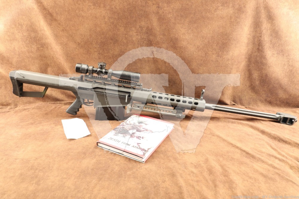 Barret M82A1A M82A1 50 BMG 29” Semi-Auto Rifle USMC Desert Storm Rifle Gulf
