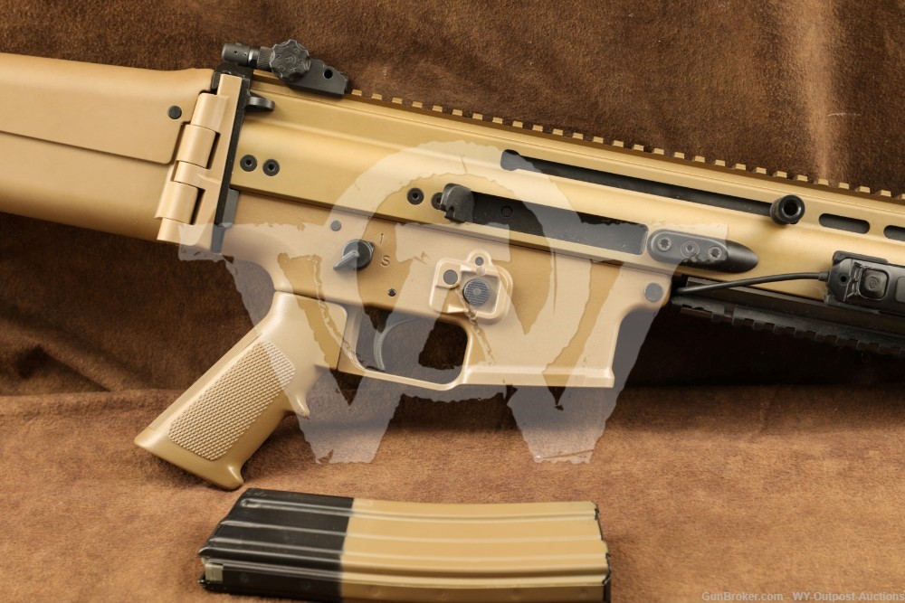 Belgium FN Herstal SCAR 16S 5.56/.223 Semi-Auto w/ Factory Box MK16 Rifle