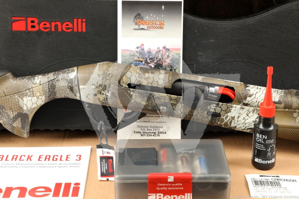 Benelli Super Black Eagle 3 10361 Shotgun 12GA 3½” Chamber Shells 3+1 SBE3