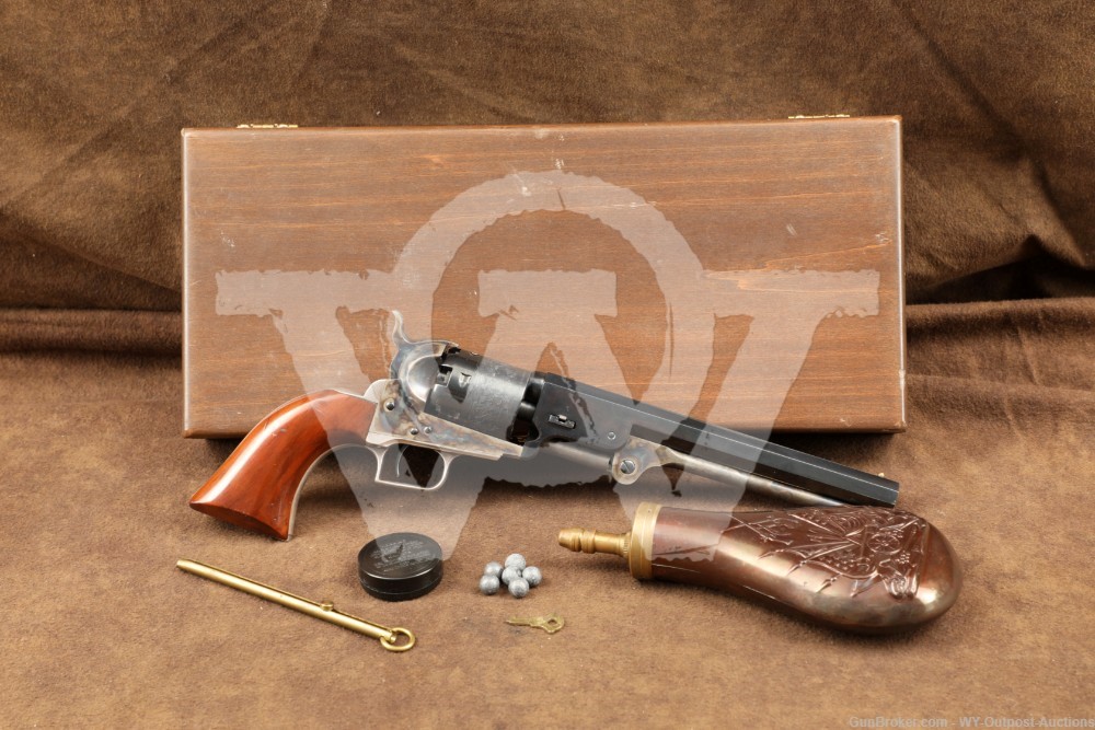 Colt 1851 Navy C Series .36 Ca Black Powder Percussion Revolver & Box