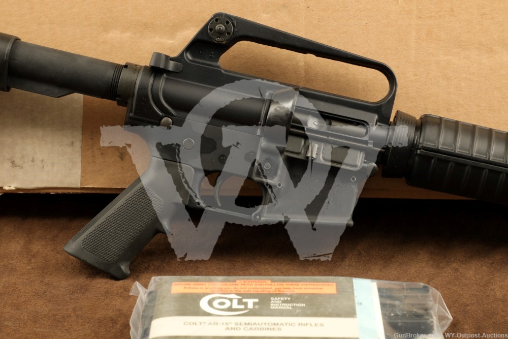 Colt AR6450 AR-15 9mm Carbine 16” Semi-Auto Rifle w/ Factory Box