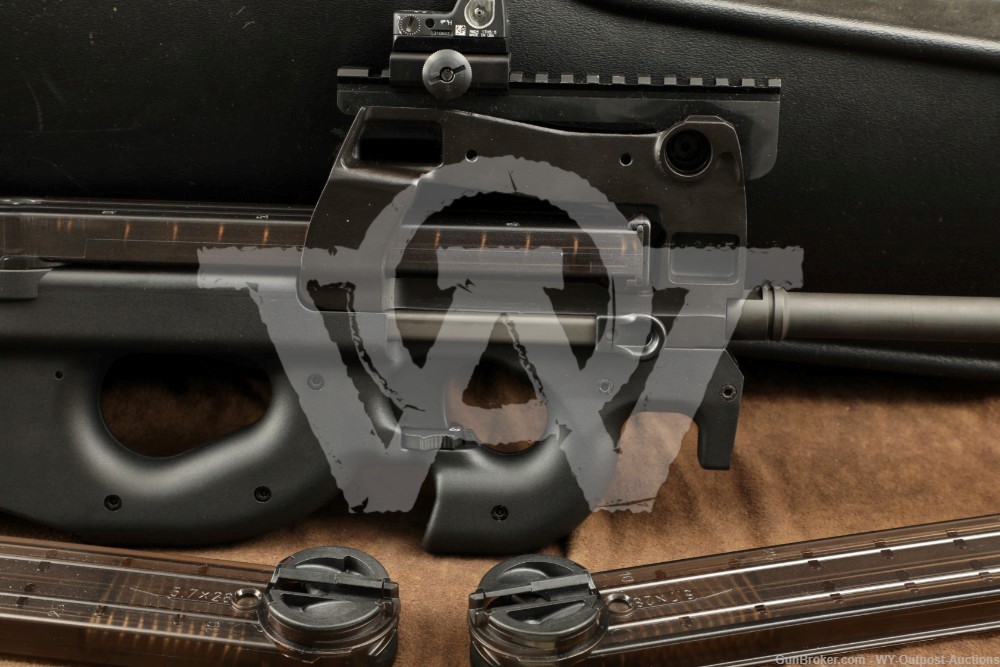 FNH Herstal Belgium FN PS90 5.7x28mm Bullpup Rifle w/ Violin Case P90 PDW