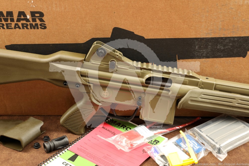 MarColMar ET CETME L 5.56/.223 Semi-Auto Rifle G3 HK91 Clone OD Green