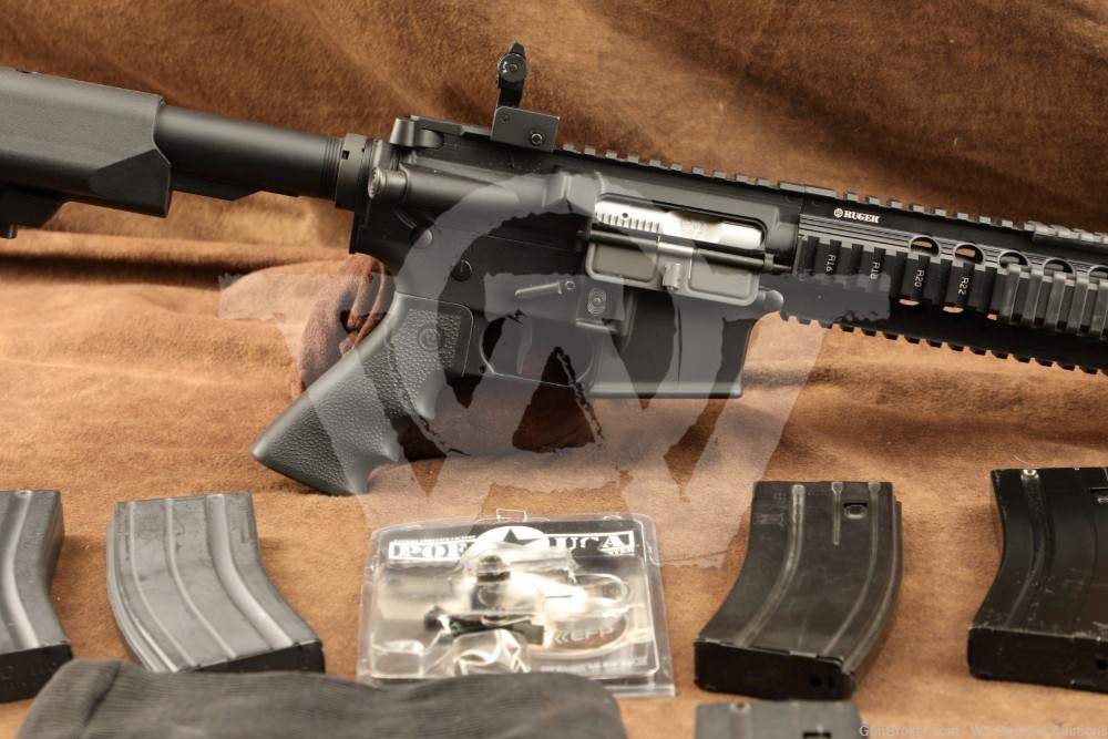 Ruger SR-556 6.8mm Rem SPC 16" Semi-Auto AR-15 Sporting Rifle Piston Driven