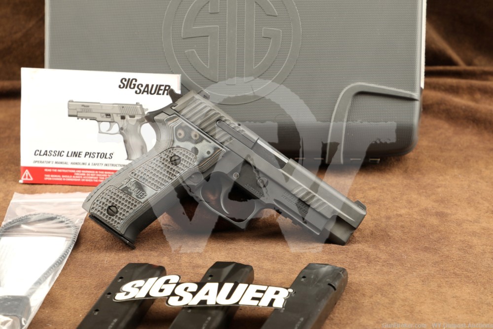 Sig Sauer P226R Extreme 15+1 G10 Grip U.S. Navy Seal Sidearm 9mm Para w/ Case