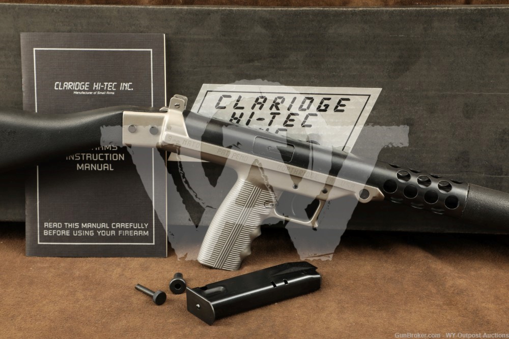 Claridge HiTec LEC9 LEC-9 9mm 16.5” Blowback Semi-Auto Rifle w/ Factory Box