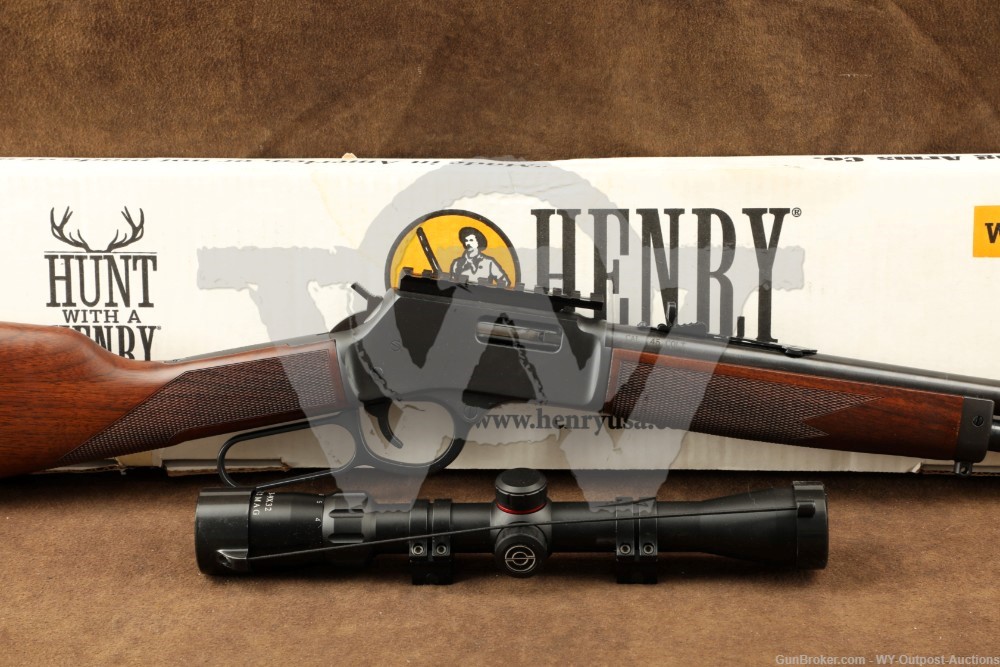 Henry Big Boy Steel H012C 20” Barrel .45 Colt 19 ¾” Lever Action Rifle