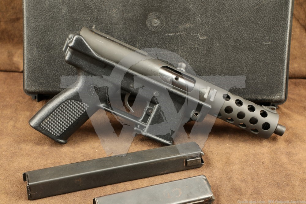 Intratec TEC-DC9 9mm Semi-Auto Blowback TEC-9 Pistol w/ Factory Case & Mags