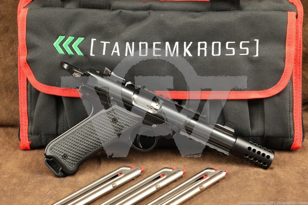 Ruger Mark IV Tactical TK TANDEMKROSS CUSTOM  22LR 4.5” Semi-Auto Pistol