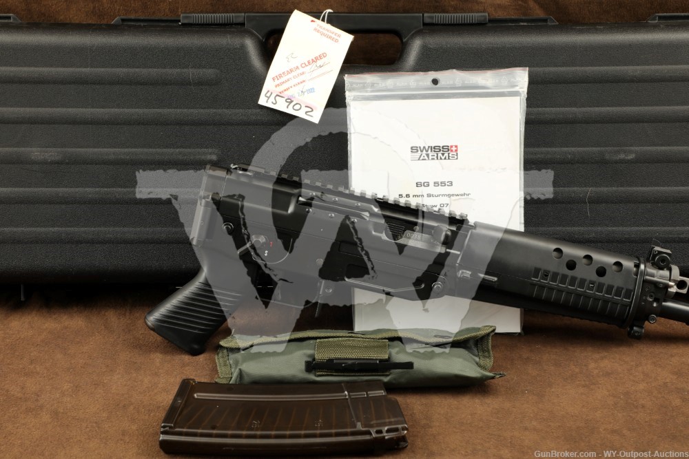 Sig Sauer Swiss Arms SG 553P .300 Whisper 11.5” Semi-Auto AR Pistol STGW 07