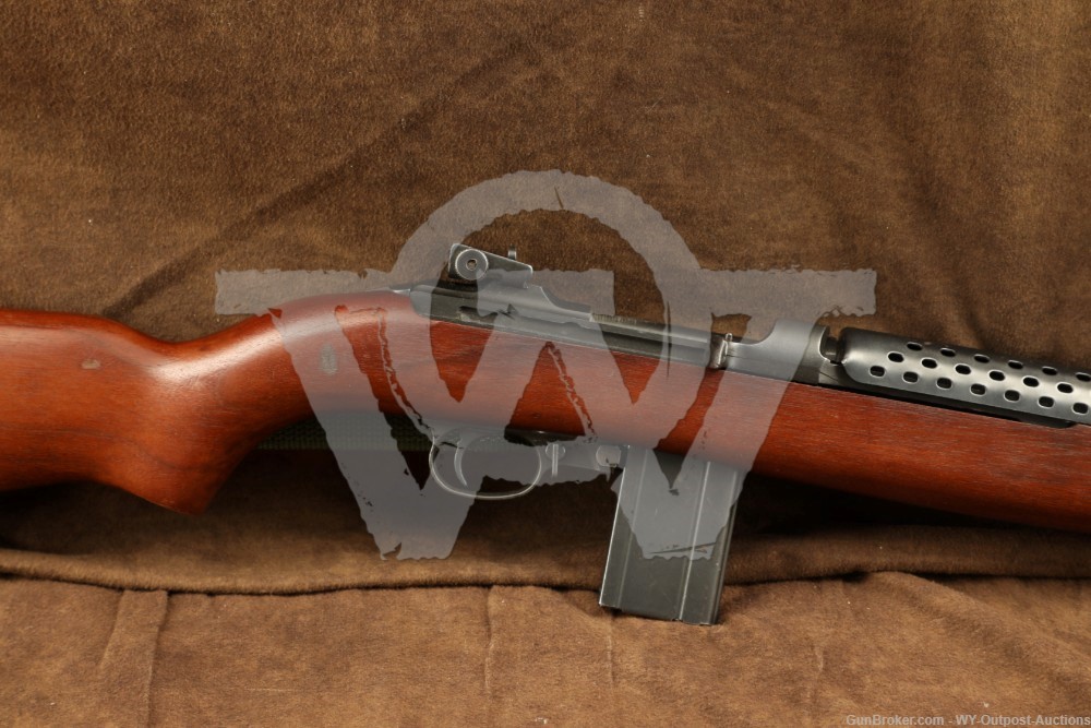 Iver Johnson M1 Carbine .30 Carbine 18” Rifle Wood Stock Vented Metal Handg