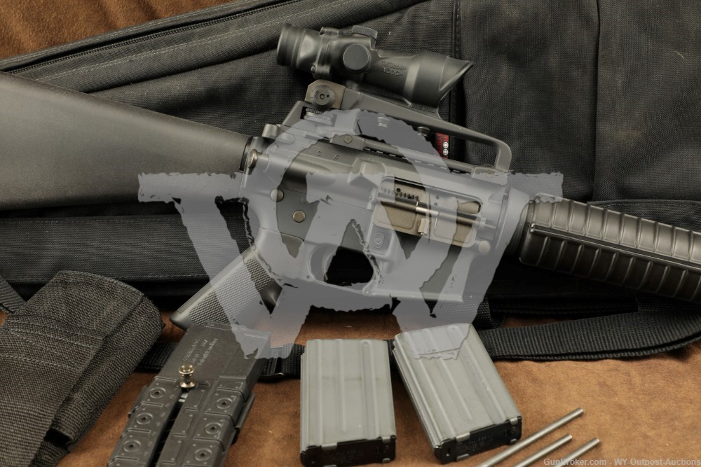 RARE Pre-Ban Colt Sporter Match HBAR R6601 AR-15 & Original Trijicon TA01