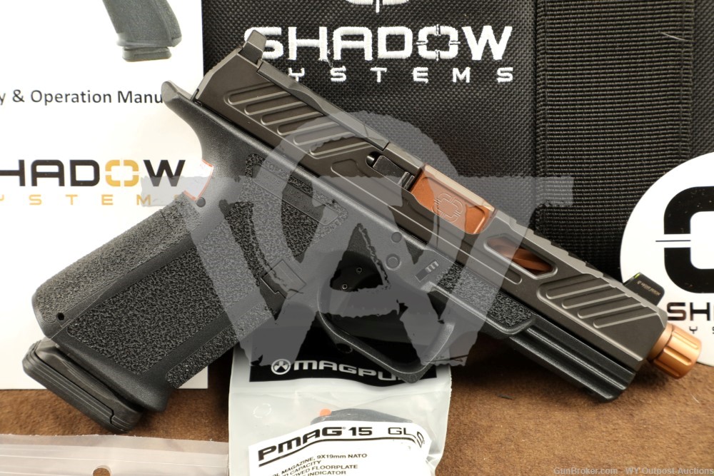 Shadow Systems MR920 Elite Compact Tactical 9mm 4.5” Glock 19 Pistol w/ Box