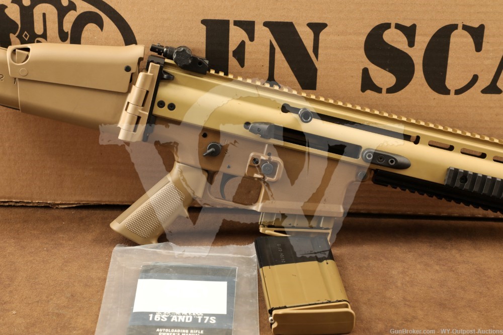 Fabrique Nationale FN USA Herstal SCAR 17S 16″ Threaded 7.62×51, Mag & Box