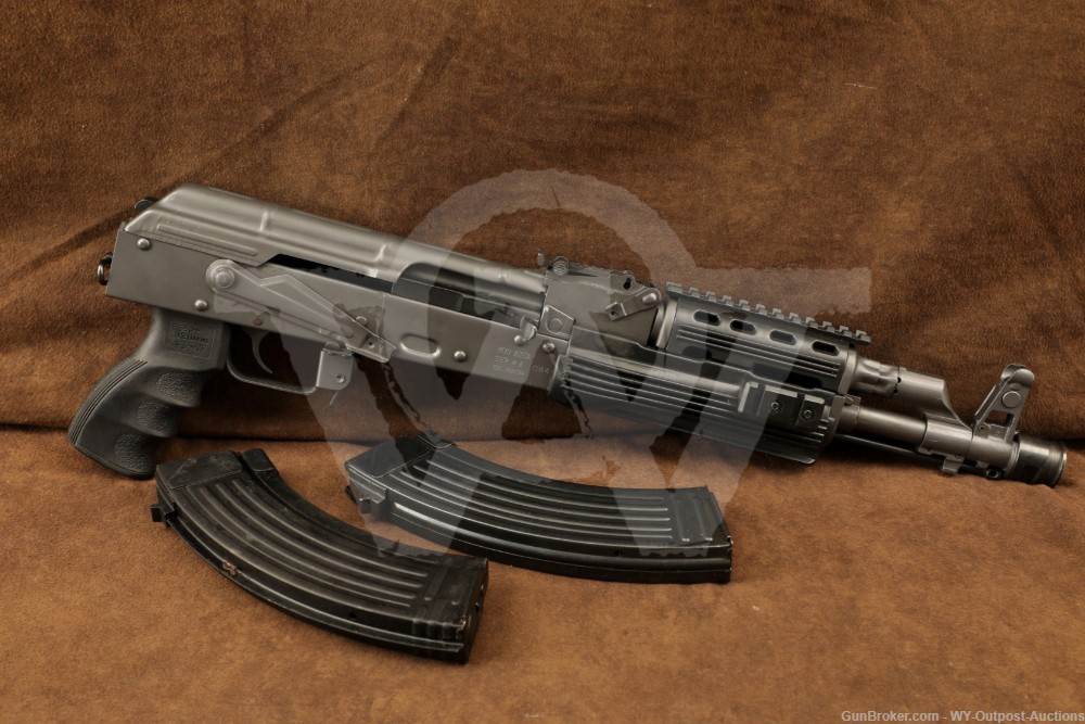 Armory USA AUSA AK-47 7.62×39 Semi-Auto AK Pistol, 12.5” Like Mini Draco
