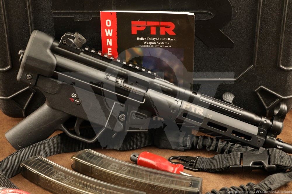 PTR 9C 9mm Semi-Auto Modern Sporting Pistol SMG HK MP5 Clone