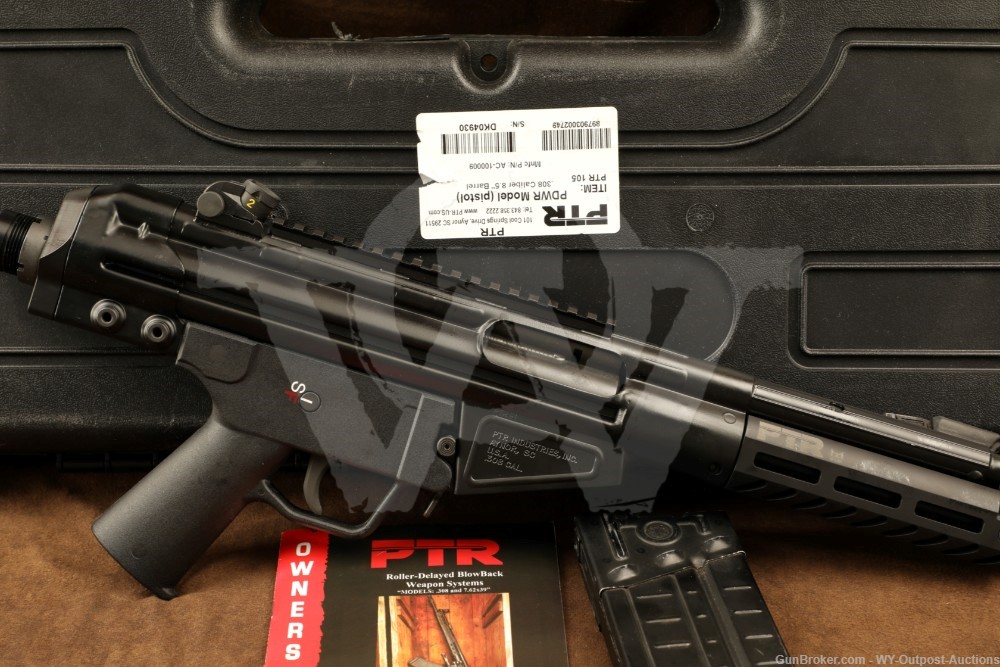 PTR Industries PTR-91 PDWR .308 8.5” Semi-Auto Pistol w/ HK91 G3 Clone