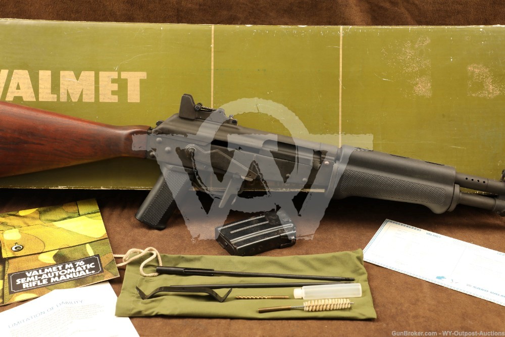 Pre Ban Finnish Valmet M76 W .223 Rem 16” Rifle AK47 AKM Galil, Factory Box