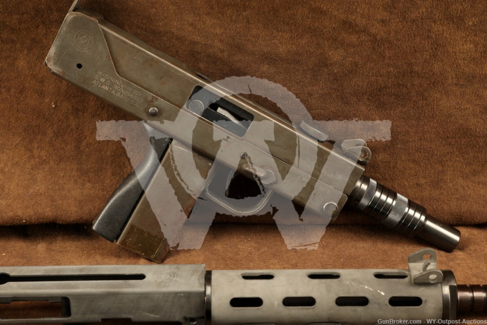 Rare Pre Ban S.W.D. Cobray M-11 9mm w/ Carbine Upper TEC-9 MAC11 MAC10
