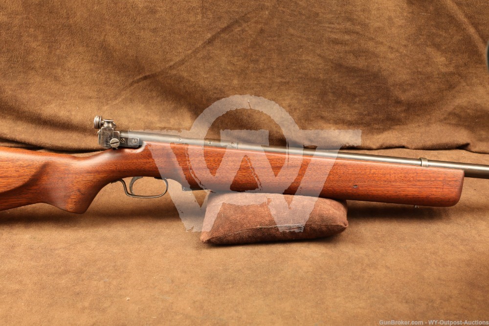 Rare Wards Western Field Mossberg L NO. 43 .22 LR Bolt Action Target Rifle