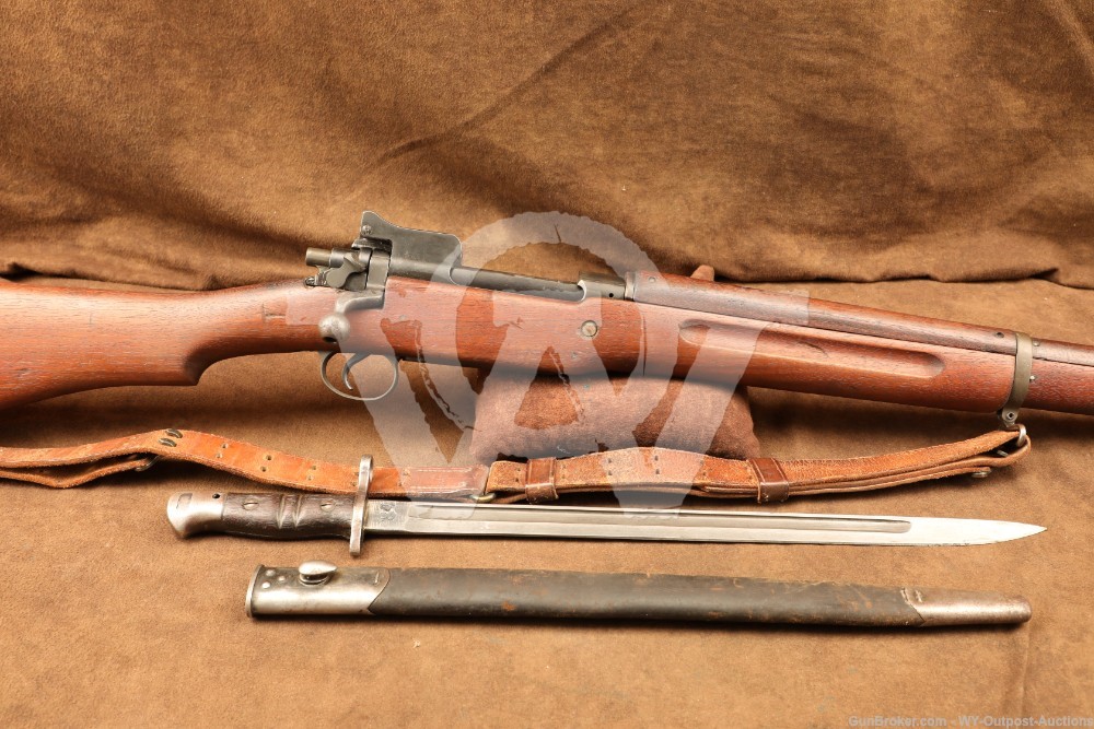 Remington 1917 WWII American Enfield .30-06 Bolt Action Rifle MFD 1918 C&R