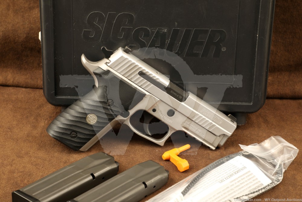 Sig Sauer P229 Alloy Stainless Elite 9mm 3.9” Semi-Auto DA/SA Carry Pistol