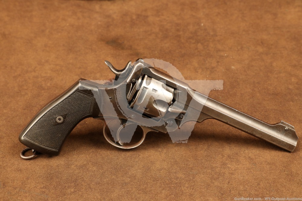 WWI RSAF Enfield Webley Mk VI .45 ACP 6? DA/SA Top-Break Revolver C&R 1917