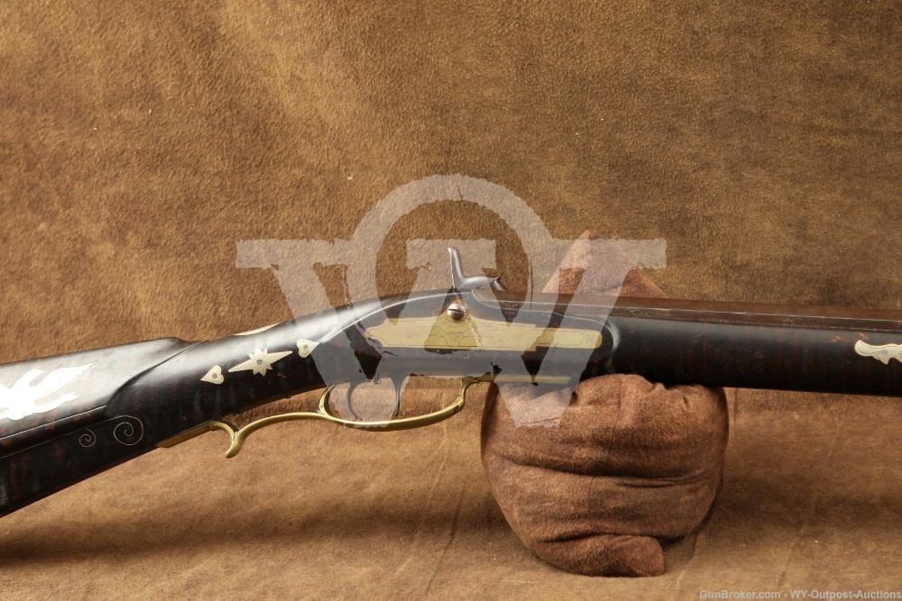 Greg S. Murry Left Handed Black Percussion Rifle .50 cal 42”