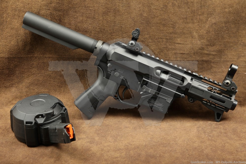 Palmetto State Armory PSA GX-9 GX9 9mm 3.5” Semi-Auto AR Pistol 50rd D MAG