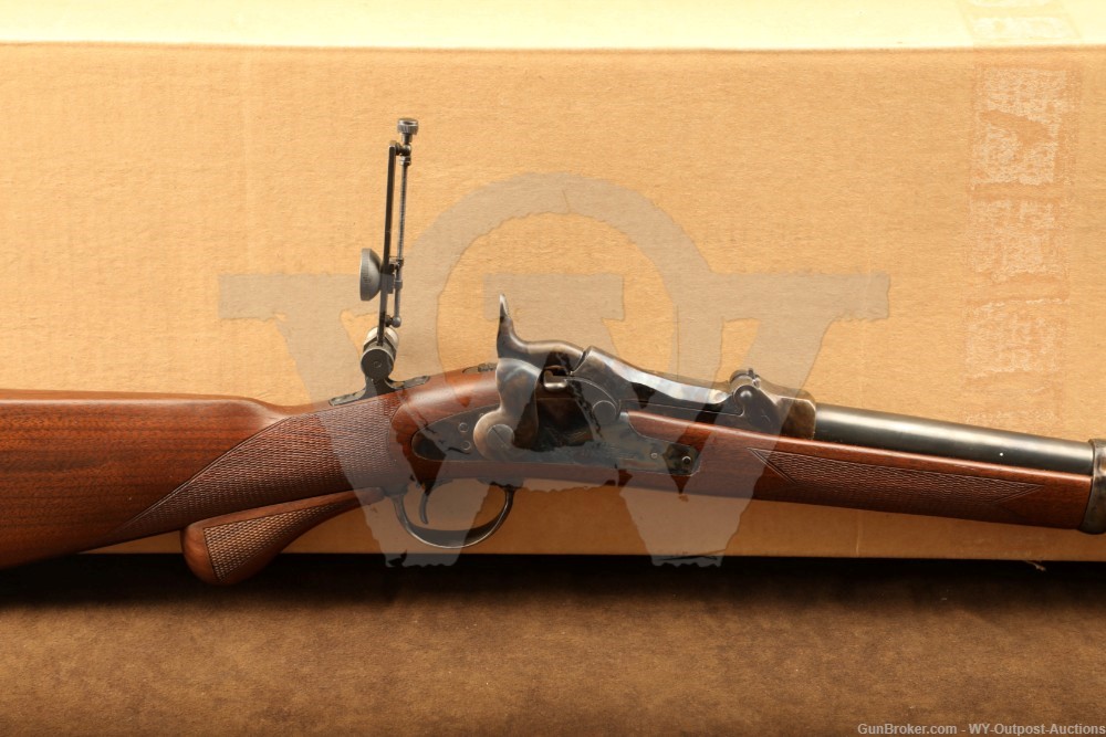 Pedersoli Repro Springfield Trapdoor Carbine .45-70 Govt. Single-Shot Rifle