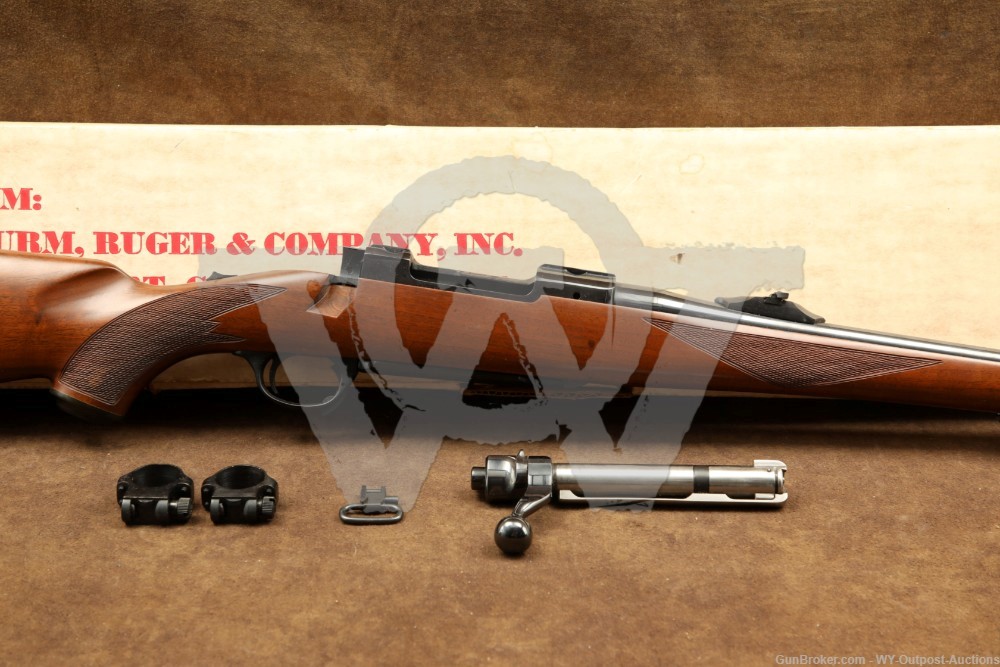 Ruger M77 RSI International .243 Win Bolt Action Hunting Rifle, Factory Box