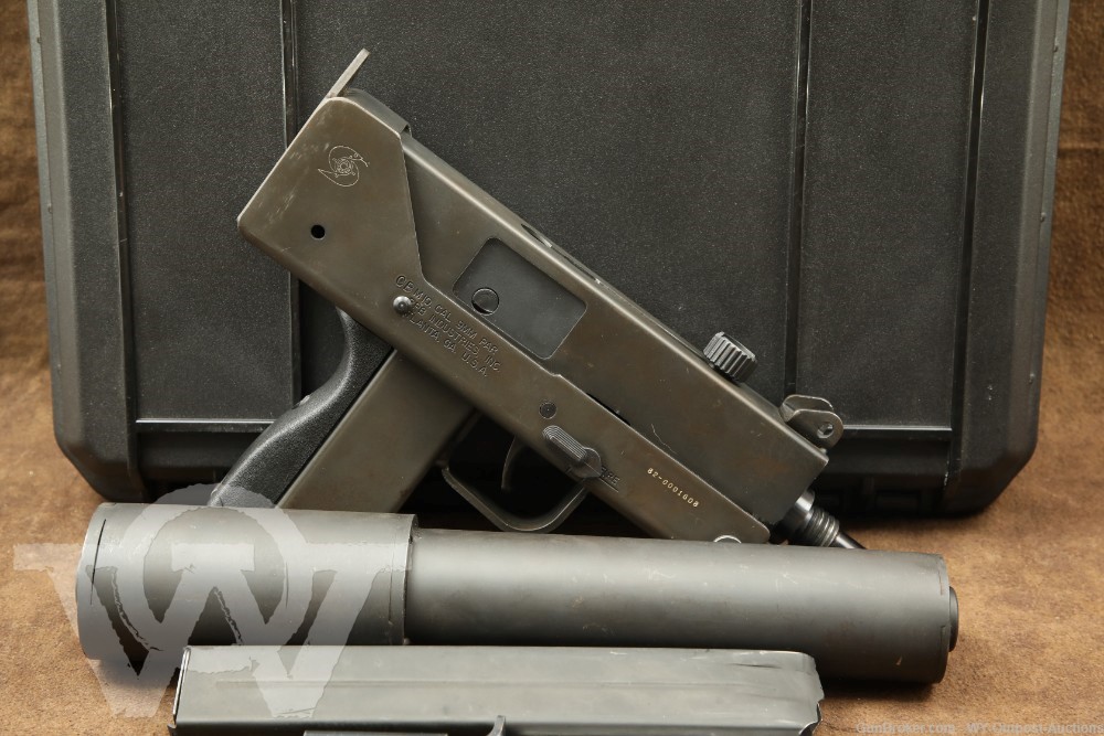 Cobray RPB Industries CB (Closed Bolt) M10 9mm Pistol MAC 10 MAC 11 1982