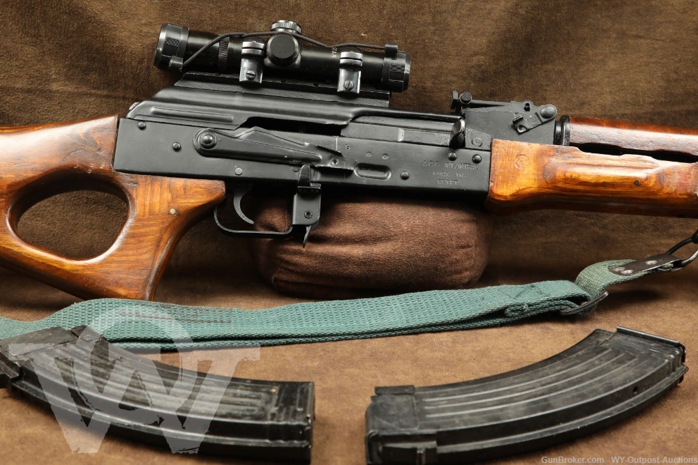 Egyptian Maadi RPM 7.62×39 20.5” Semi Automatic Rifle AKM AK-47 w/ Bipod