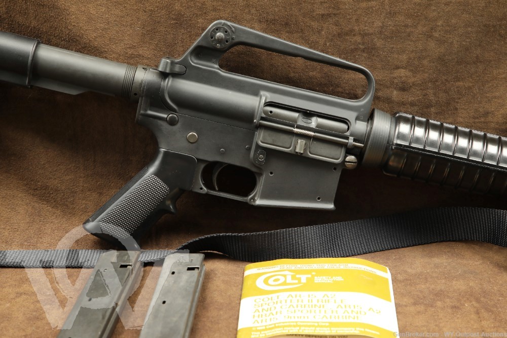 Rare Pre Ban Colt 9mm Carbine AR6450 AR-15 16” Semi-Auto Rifle, 3 Mags