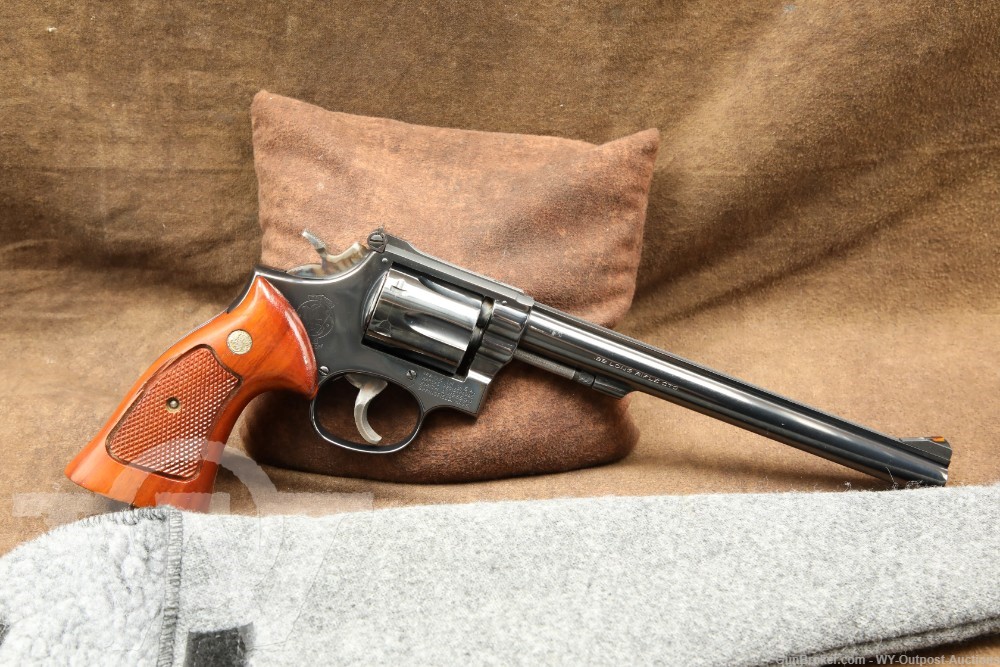 Smith & Wesson S&W Model 17-4 .22 LR 8.25? Revolver K-22 Target Masterpiece