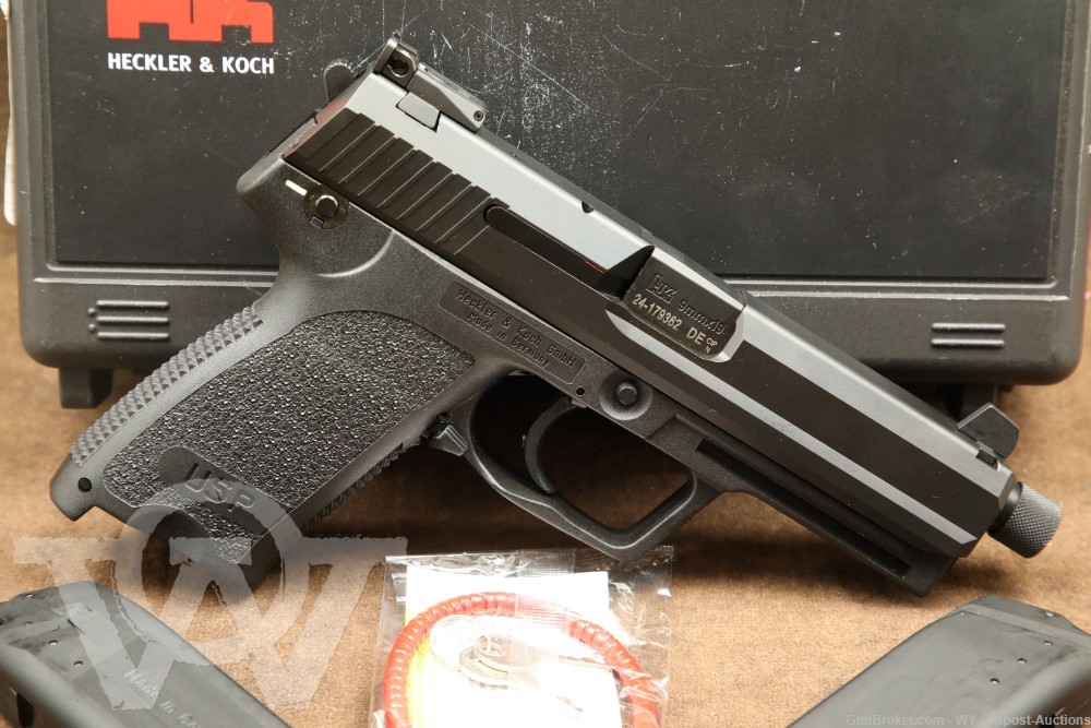 Heckler & Koch HK USP9 Tactical 9mm Semi-Auto Pistol, MFD 2021