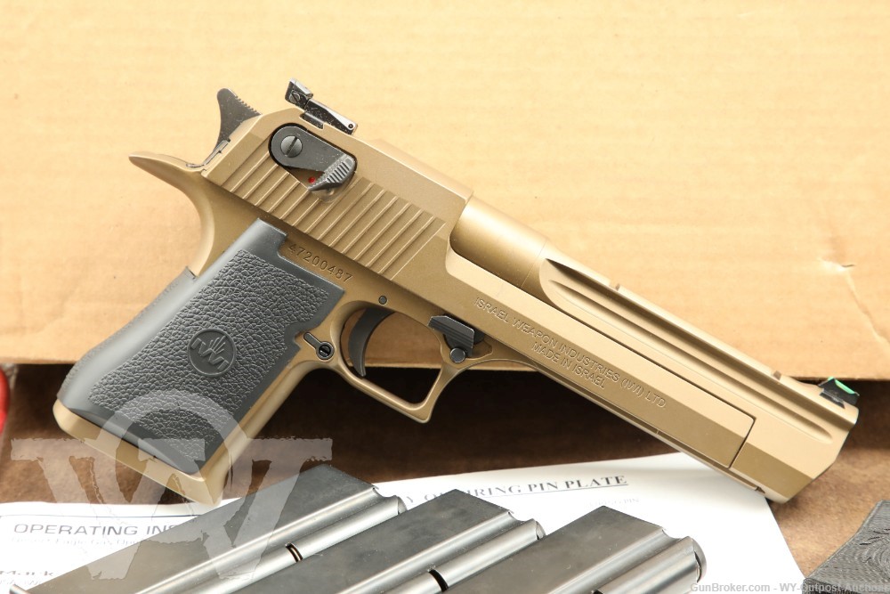 IWI Israeli Magnum Research Desert Eagle Mark XIX Pistol .44 Mag Bronze
