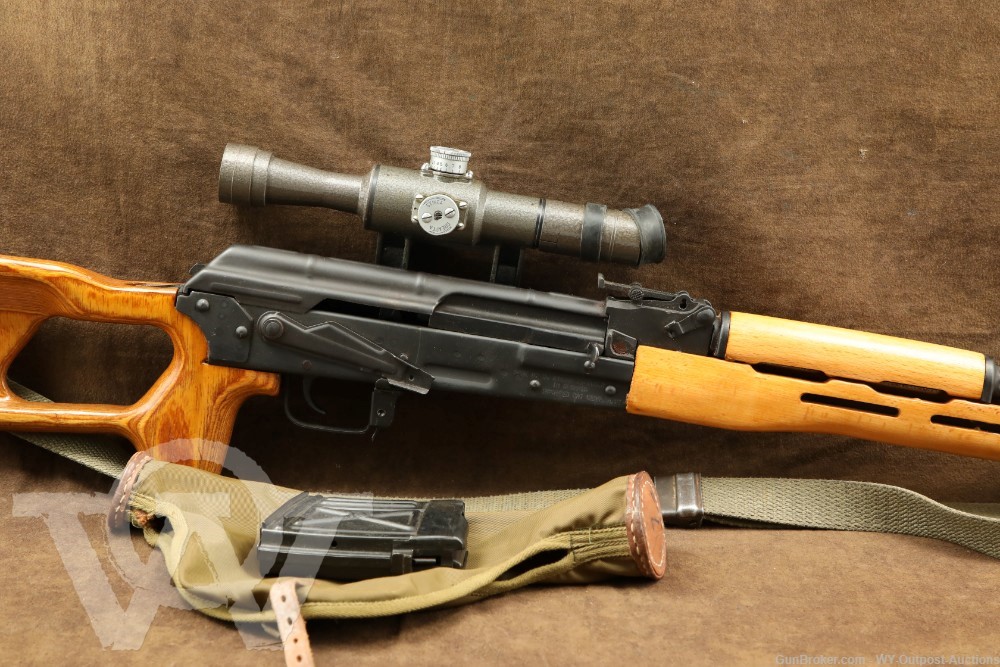 Romarm PSL-54 7.62x54r 24.5” Semi-Auto Dragunov Clone Sniper Rifle w/ Scope