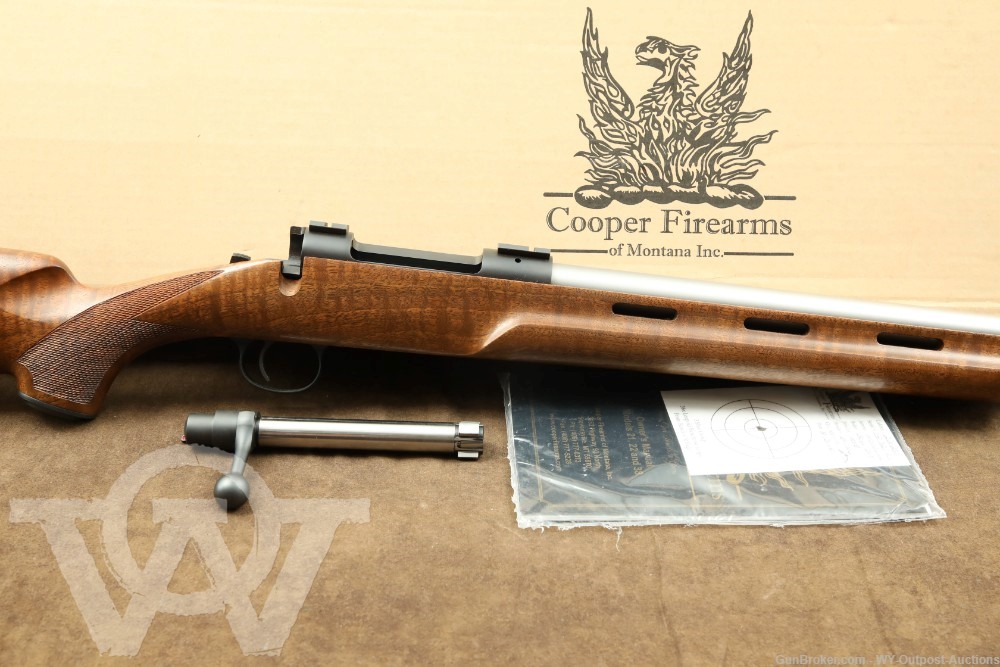 Cooper Firearms Model 22 22-250 Remington 26” Single Shot Bolt Action Rifle