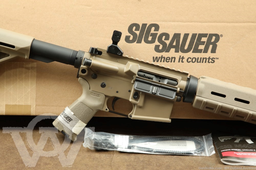 Sig Sauer SIG M400 5.56 NATO AR-15 Semi-Auto 16” Rifle w/ Factory Box