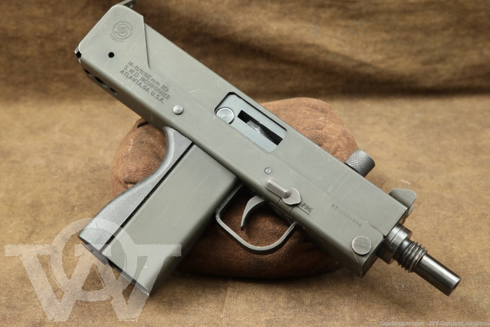 Cobray S.W.D.TM-11/Nine 9mm Pistol 5.5” MAC-11 MAC-10 Clone