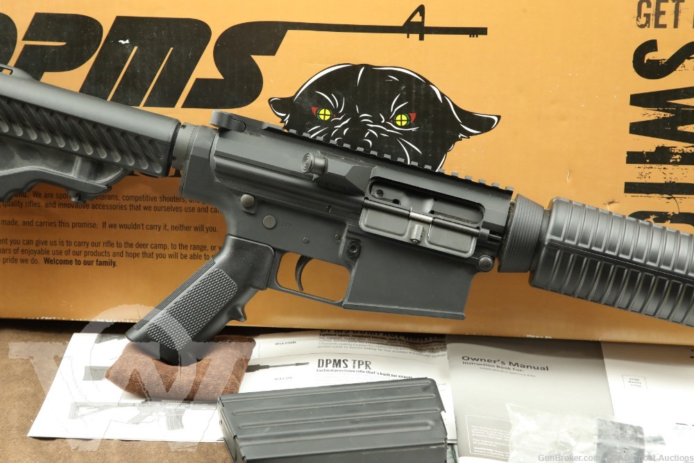 DPMS Panther Arms LR-308 308 Win. 16″ AR-10 Semi-Auto Rifle Black Flat Top