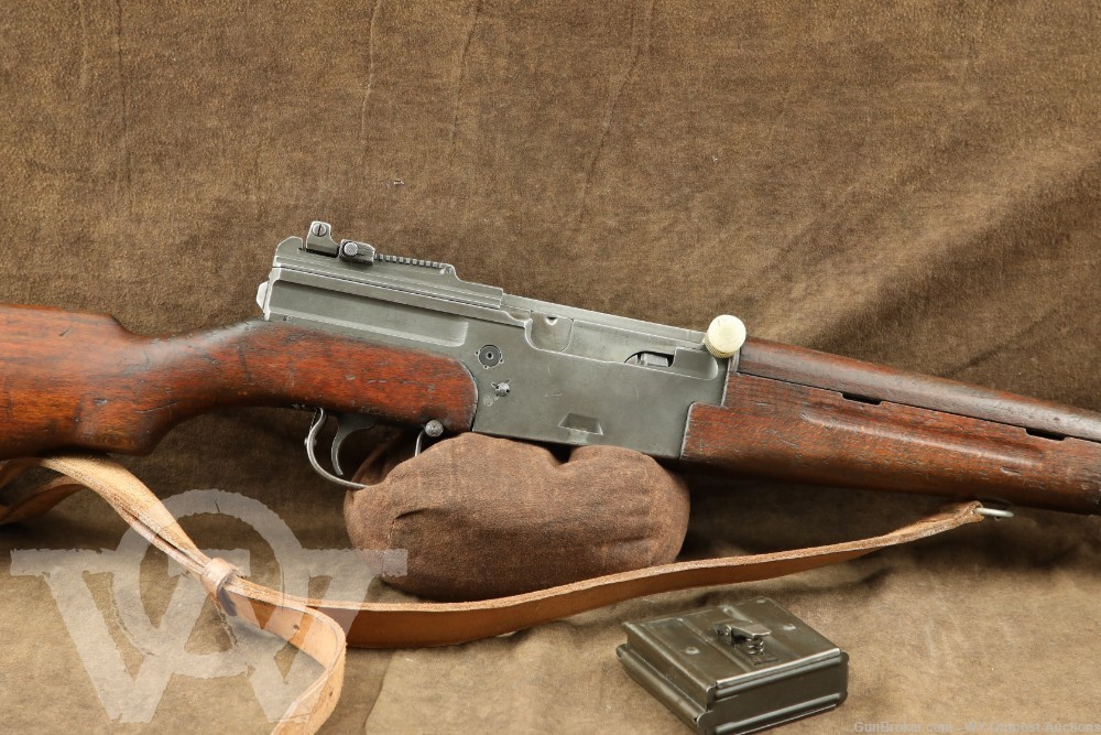French MAS MLE 1949/56 7.5 French 20" Semi-Auto Rifle & Grenade Launcher