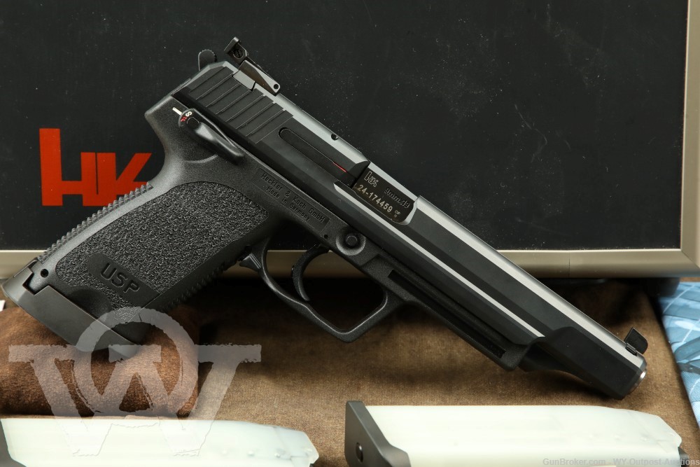 Heckler & Koch H&K USP Elite 9mm DA/SA Pistol w/ Case & Mags