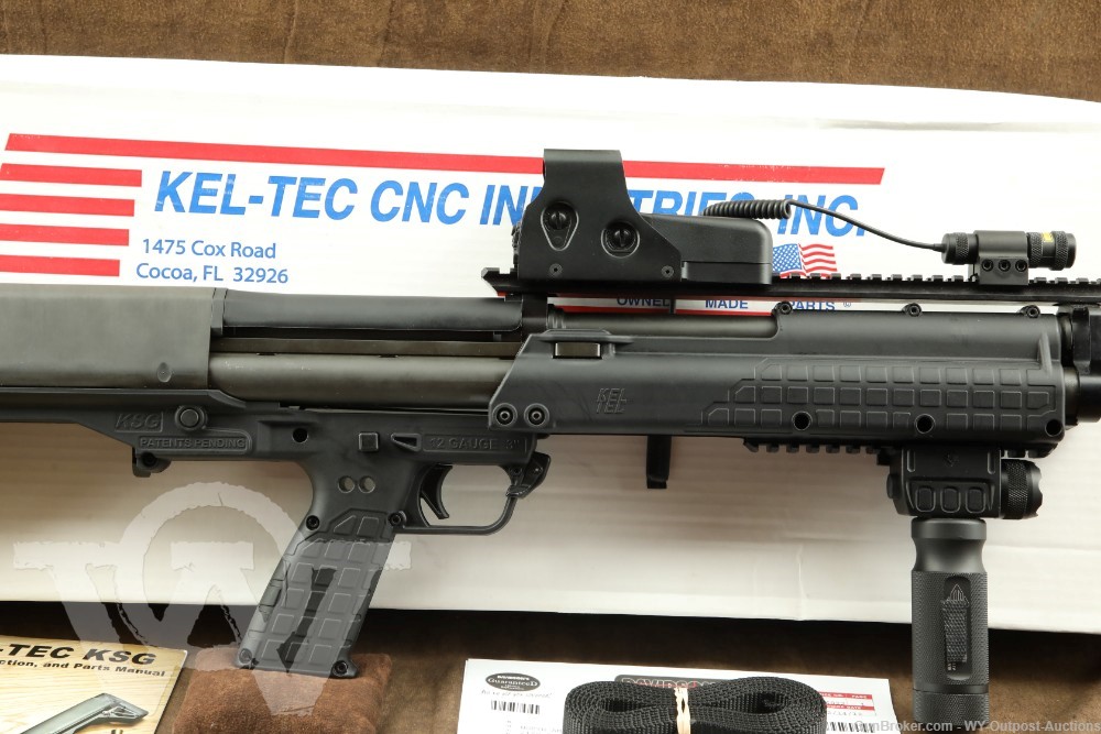 Kel-Tec 12GA 3” KSG Bullpup Tactical Shotgun Pump Action Dual Tube Magazine