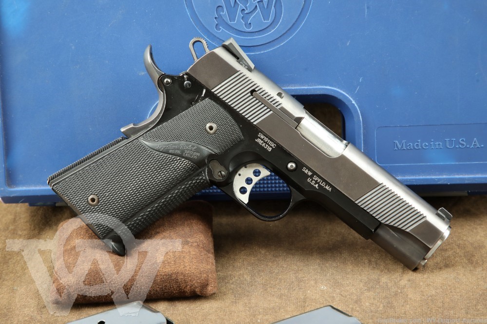 Smith & Wesson 1911 SC Lightweight .45 ACP 4.25” Commander Pistol
