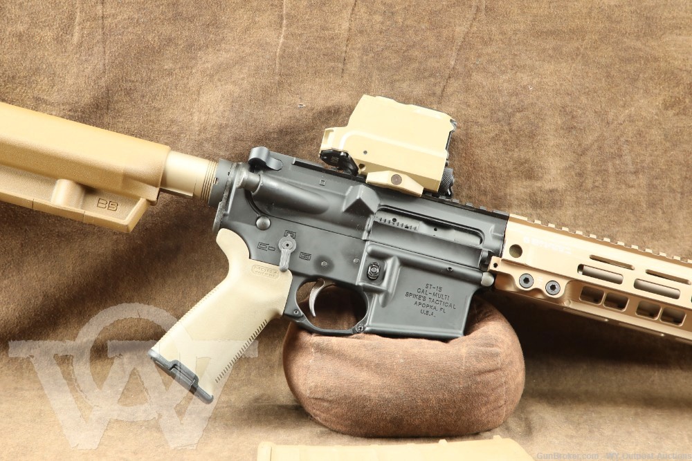 Spike’s Tactical / Geissele ST-15 5.56 16” AR-15 Rifle, Steiner DRS1X