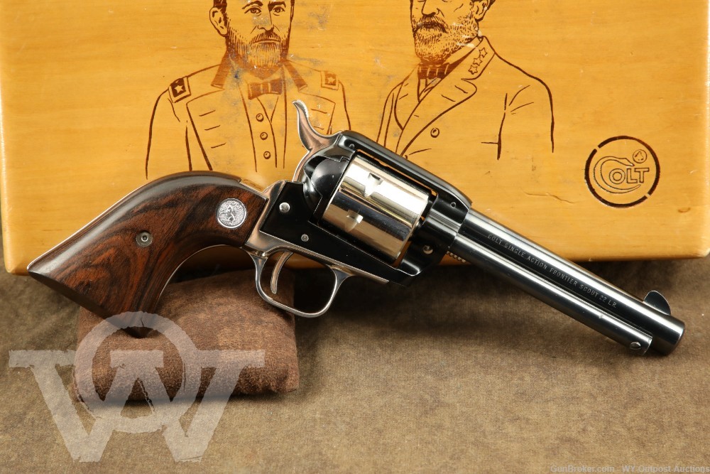 Colt Appomattox Frontier Scout .22 LR Revolver & Case, 1965 C&R