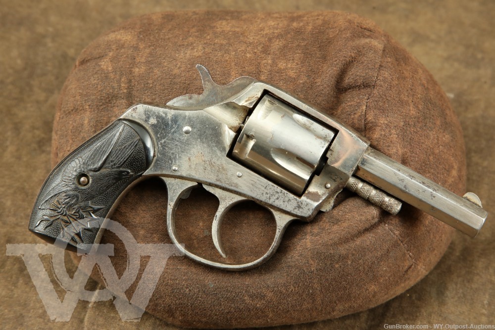 Iver Johnson American Bulldog .32 Double Action Revolver Antique